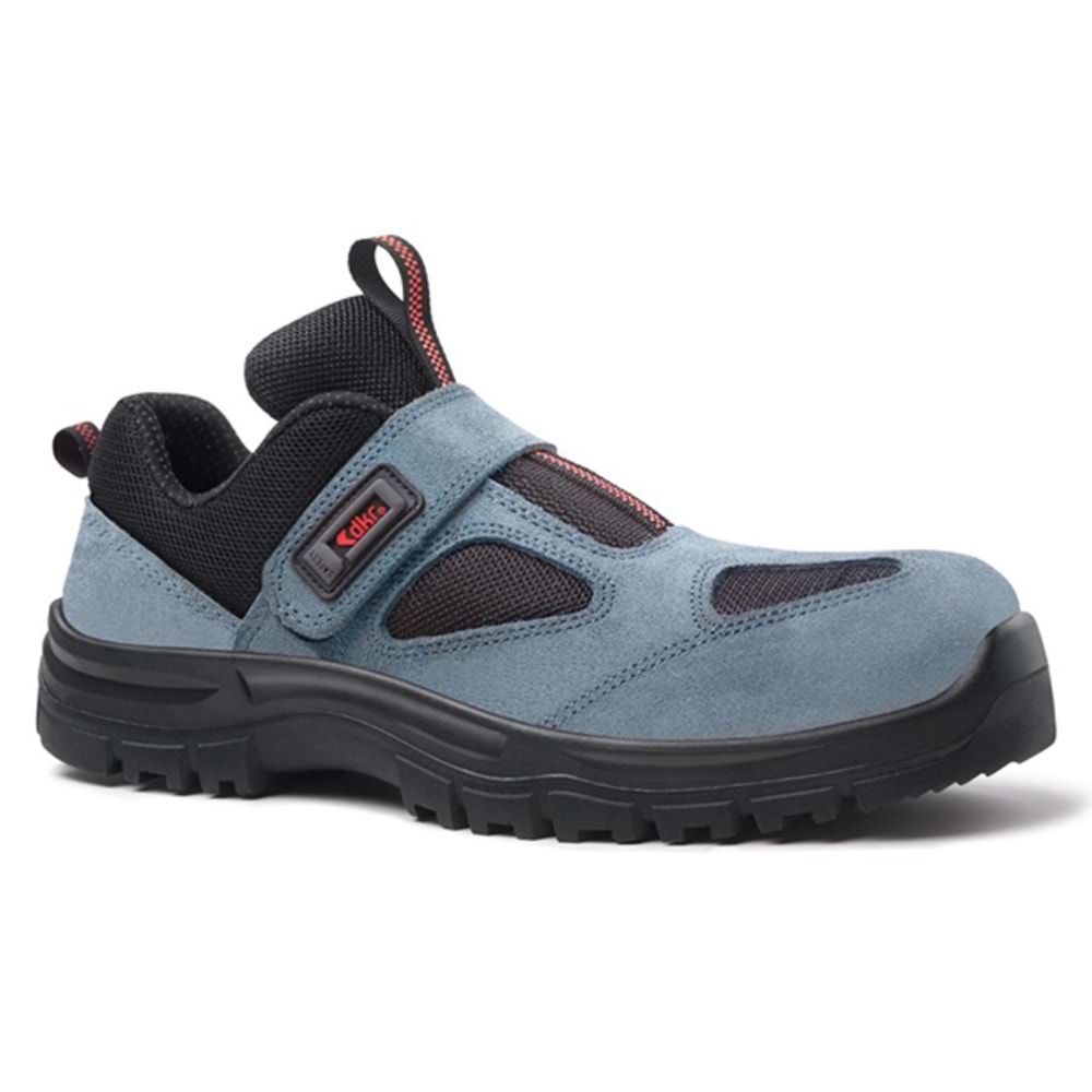 Dekor Süet İş Ayakkabısı Çelik Burunlu S1 41 No