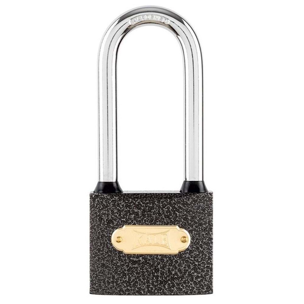 Kale Uzun Asma Kilit Gri Döküm 50mm