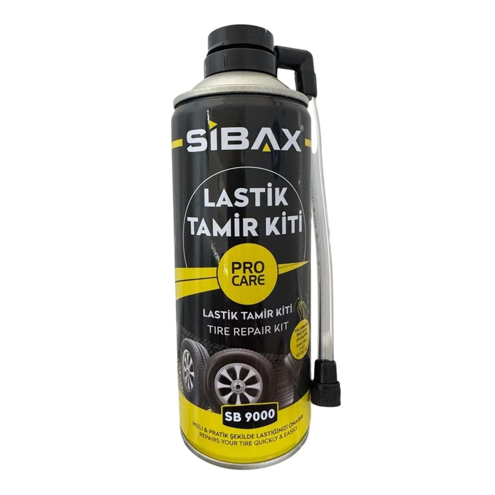 Sibax Lastik Tamir Kiti Onarım Spreyi 400ml