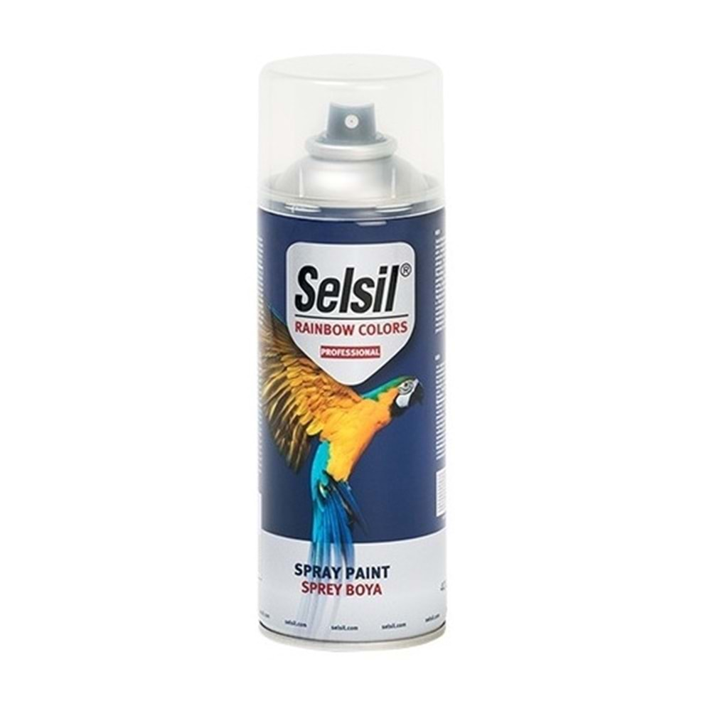 Selsil Sprey Boya Parlak Beyaz 400ml RAL9010