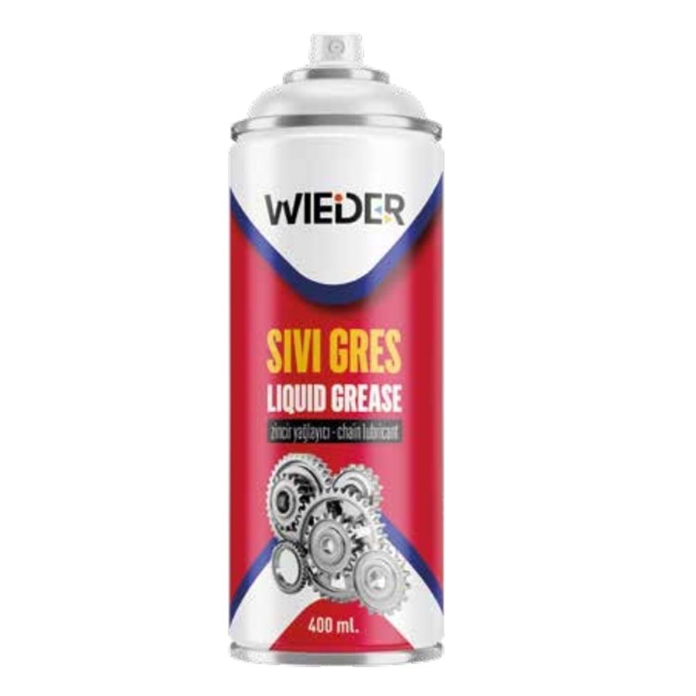 Wieder Sıvı Gres Yağlayıcı Sprey 400 ml
