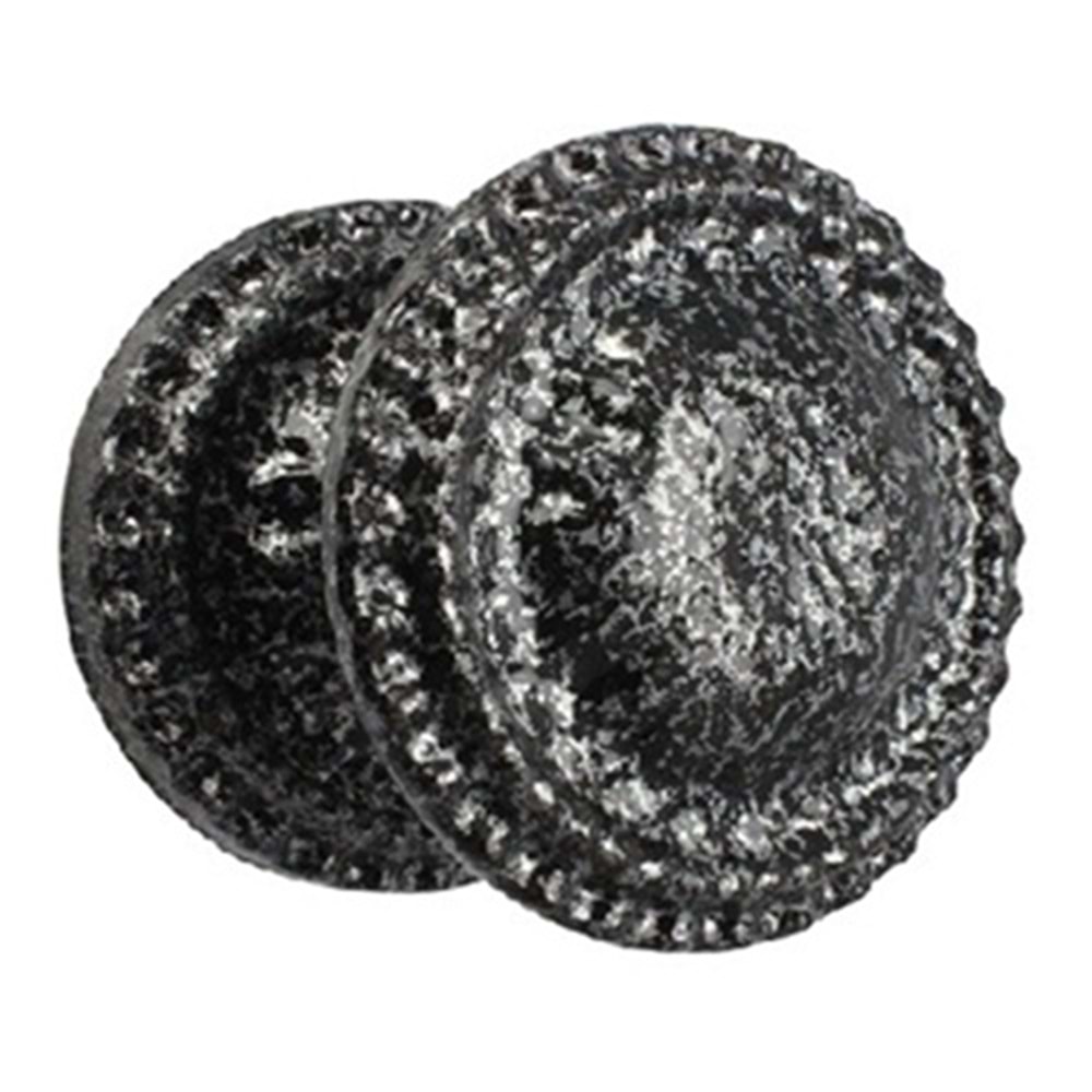 Hırsan Klasik Kapı Topuzu Tokmak-Sac Baba Gümüş