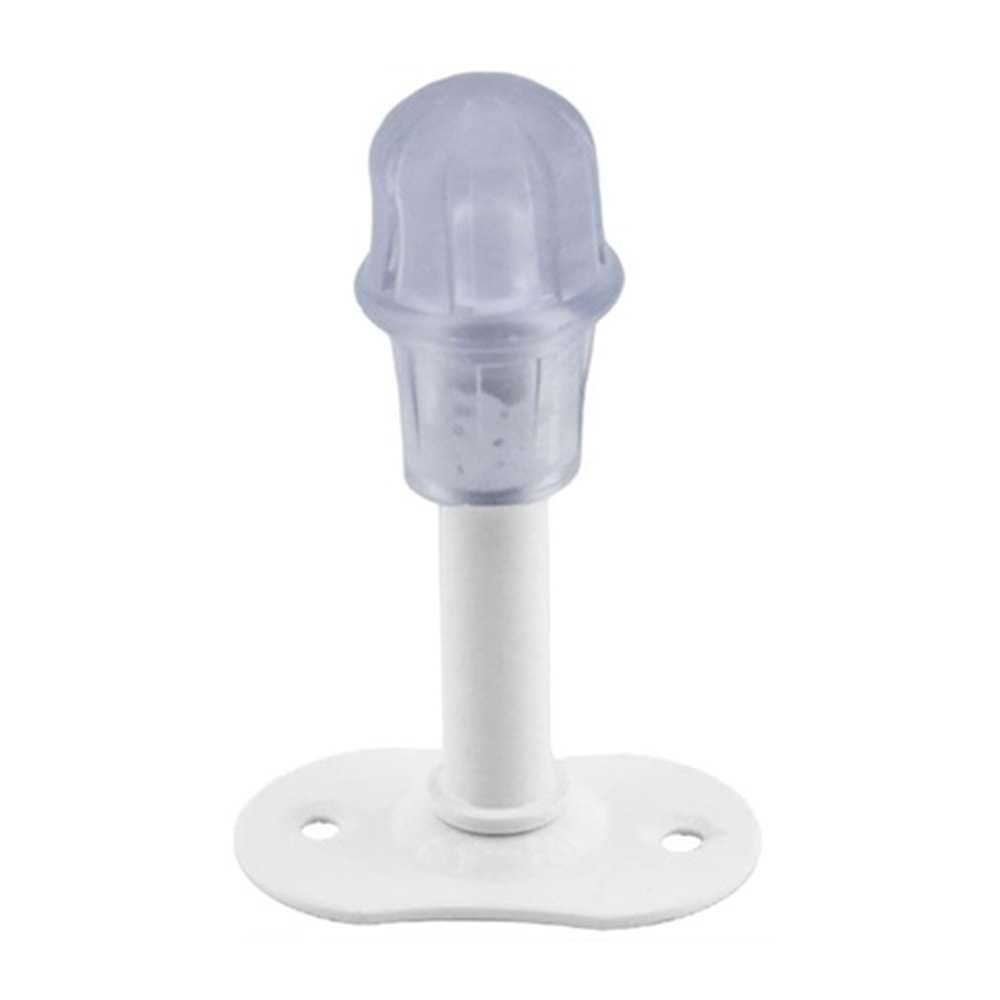 Hırsan Kapı Tamponu Durdurucu Stoper Metal Beyaz