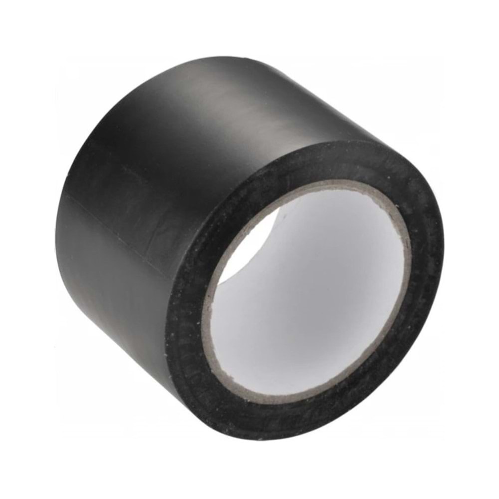 Hırsan Elektrikçi Kanal Bandı İzole Bant Geniş Siyah 48mm x 20Yrd
