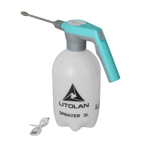Litolan İlaçlama Pompası Akülü Şarjlı 2 Litre