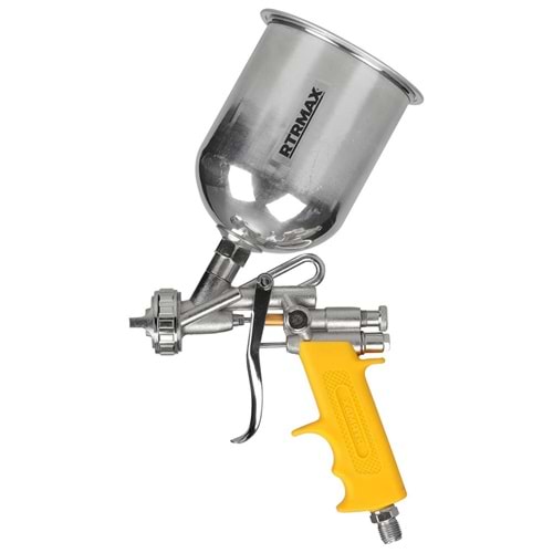 Rtrmax Boya Tabancası Üstten Depo 600ml-1,8mm
