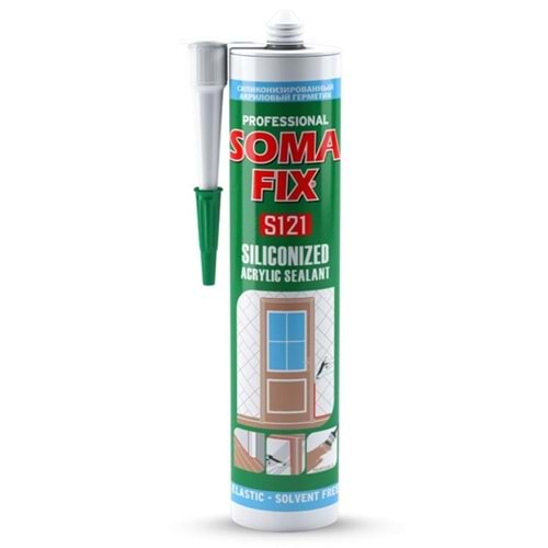 Somafix Silikonize Mastik Kahve 500gr