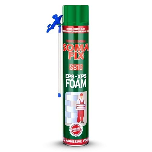 Somafix Mantolama Yapıştırma Şişmeyen Pİpetli Köpük Eps-Xps 750ml