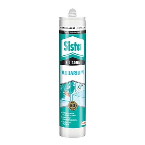 Sista Akvaryum Silikonu Şeffaf 280ml