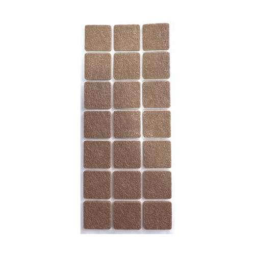 Hırsan Zemin Koruyucu Yapışkanlı Keçe 30x30mm Kare